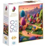 CA Games Minyatür Bahçe 500 Parça 2,2mm Kalınlık 33x48cm Profesyonel Hobi Puzzle Yapboz Serisi