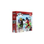 Ca Games Mucize: Uğur Böceği ile Kara Kedi Lisanslı 60 Parça 34X24CM Çocuk Puzzle Yapboz Serisi