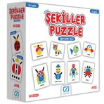 CA GAMES Şekiller Puzzle Eğitici Şekiller Oyunu