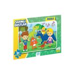 CA Games Sevimli Dostlar Kırmızı Balık 24 Parça Frame Puzzle