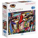 CA Games Soyut Yüz 1000 Parça Puzzle