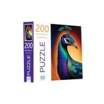 Ca Games Tavus Kuşu 200 Parça 2,2mm Kalınlık 34X48CM Profesyonel Hobi Puzzle Yapboz Serisi