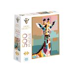 CA Games Zürafa 500 Parça 2,2mm Kalınlık 33x48cm Profesyonel Hobi Puzzle Yapboz Serisi