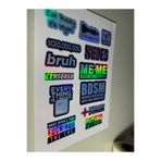 ca kay bu Hologram Laptop Sticker ( Etiket ) Notebook,kask, Duvar, Bisiklet, Motosiklet, Dolap, Kapı
