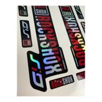 ca kay bu RockShox Maşa Sticker | Bisiklet Ön Çatal Stickerı | 10 PARÇA ETİKET