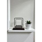CaactuStore Mini Boy Balans Denge Topu Newton Denge Topu Dekoratif / Hediyelik Eşya - Siyah
