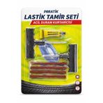 CAAT Lastik Tamir Kiti Fitil Atma Seti Araba Bisiklet Lastik Tamir Seti Dayanıklı