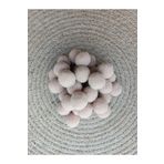C&A&B KUZEY AVİZE C&a&b Kuzey Avize Peluş Ponpon Sütlü Kahve Rengi 2 Cm 100 Adet Ponpon Hobi Malzemesi