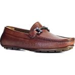 Cabani 010M823 Toka Detaylı Hakiki Deri Taba Erkek Loafer Ayakkabı