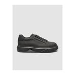 Cabani %100 Nubuk Deri Siyah Erkek Sneaker