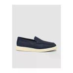 Cabani 605M1651 Süet Lacivert Erkek Loafer Ayakkabı