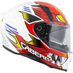 Caberg Avalon Giga Kapalı (Full Face) Kask - XL - Kırmızı - Beyaz