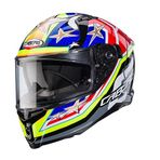 Caberg Avalon X Track XL Sarı-Kırmızı-Mavi Kask