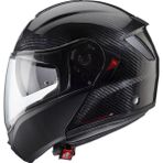 Caberg Motosiklet Kaskı Levo x Carbon Güneş Vizörlü Çene Açılır Motorcu Kask - XL - Siyah