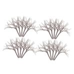 Cabilock 20pcs Microlandscape Diorama Tedarik Mini Ağaç Şube El Sanatları Için Kiraz Ağacı Bole DIY Ağaç Şubesi Gerçekçi Ve Uzun Yaşayan Minyatür Sahneler