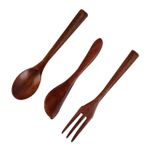 Cabilock 3 Çatal Kaşık Üç Parçalı Set Ahşap Çatal Ahşap Çatal Kaşık Ahşap Tereyağı Takımı Tahta Kaşık Çatal Kaşık Ahşap Çatal Kaşık Tereyağı Serpme Makinesi Ahşap Tereyağı