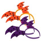 Cabilock 4 Adet cadılar bayramı bandı rol yapma kostümü başörtüsü bandı cadılar bayramı süsleri halloween decorations tesettür giyim kafa bandı cadılar bayramı saç çemberleri parti başlığı