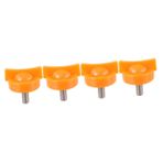 Cabilock 4 Adet Sıkacağı Aksesuarları Limon Sıkacağı Vida Sıkacağı Basın Narenciye Basmak Paslanmaz Yenisiyle Değiştirme Ö Makine Çelik Meyve Suyu Sıkma Aksesuarları Orange Plastik