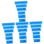 Cabilock 4 Set Harf Sayı Damgaları Araçları Fondan Kabartma Damgası Buzlanma Yıkanabilir Tekrar Kullanılabilir Tasarım