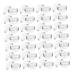 Cabilock 50pcs Hata Makine Için Boş Kapsüller Gumball Makine Için Temiz Plastik Toplar Mini Kapsül Oyuncaklar İçin Mini Kapsüller Boncuklar Için Küçük Kaplar
