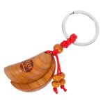 Cabilock Kutsal Kase Anahtarlık Çanta Kolye Çin Feng Shui Anahtarlık Vintage Taocu Kupası Kutsal Taocu Kupası Dowsing Anahtar Yüzük Lucky Feng Shui Charm Çin Anahtarı Çinko Alaşım