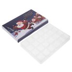 Cabilock Kutu geri sayım takvim kutusu fikirleri Tatil hediyeleri Yılbaşı partisi hediyeleri Küçük noel hediyeleri noel partisi malzemeleri şeker partisi süslemeleri Kağıt