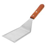 Cabilock Paslanmaz Çelik Döner Izgara Spatulası Barbekü Teppanyaki Izgara Barbekü Kazıyıcı Pişirme Dönerleri Biftek Kızartma Spatulası