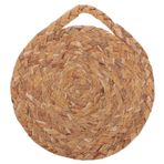 Cabilock Saman Yalıtım Matı Paspaslar Masa Için Sıcak Pedler Yer Dokuma Yastık Anti-ölçeklendirme Placemat Masa Placemat Kaymaz Servis Altlığı Tencere Yastığı Kupa Coaster Pipet