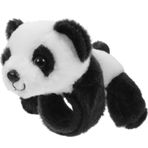 Cabilock Tokat Bilezik Panda Peluş Oyuncak Karikatür Desen Kişiye Özel Tokat Bilekliği Tatlı Manşet Bilek Kucaklayıcı Doldurulmuş Hayvan Tatil Kadife Kurbağa Yürümeye Başlayan Çocuk Büyük