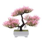 Cabilock Yapay Bonsai Ağacı Sahte Çam Bitkisi Yapay Saksı Ağaç Süsü Masa Ev Ofis Dekoru İçin Saksıda Sahte Bitki