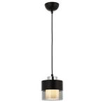 Cabin Modern Avize E27 12w 15cm Metal Siyah Avonni-av-4288-1bsy Boyalı