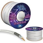 cable cable Anten Kablosu Rg6/u4 1.02mm 80tel Gold 100mt Cablecable
