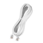Cable Cable Beyaz 10 mt Telefon Hat Kablosu