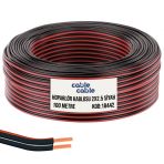 Cable Cable Kordon 2x2.5 Siyah 100 mt Hoparlör Kablosu