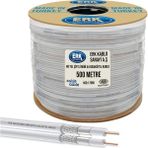 Cable Cable RG58 U4 Mini Çiftli Anten Kablosu -500M