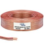 Cable Cable Şeffaf Kordon 2x0.75 cm 100 mt Hoparlör Elektrik ve Ses Kablosu