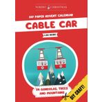 Cable Car: DIY Paper Advent Calendar