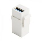 cablecc USB 3.0 A Dişiden Bir Dişiye Uzatma Anahtar Taşı Jak Bağlayıcı Adaptörü Duvar Plakası Paneli USB Kablosu CC için