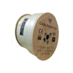 Cablemaster Cm-302 48 Tel Rg6 U4 Bakır Alaşımlı Tahta Makaralı Koaksiyel Kablo 300Mt Anten Kablosu