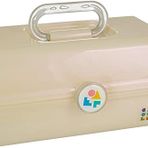 Caboodles Rainbow Rad - On-The-The-Go Kız Makyaj Organizatörü, Beyaz Opal