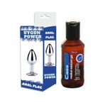 cabsglide Cabs Glide 120 ml Su Bazlı Medikal Kayganlaştırıcı VE ANAL PLAG - Kaydırıcı Jel