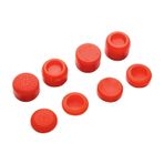 Cabuas Ps5 Ps4 Kumandası için 8 adet Joystick Kavrayıcı, Silikon Parmak Kavrama Kapakları Kapak Analog Çubuk, Playstation 5, Playstation 4 Kumandası, Xbox 360, Xbox One Kumandası (L 8 adet Kırmızı)