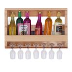 CaCaCook Bebek evi mini şarap şişesi rafı, minyatür şarap rafı, 1:12 ölçeğinde, şişe ve cam bardaklı, gerçekçi minyatür mutfak aksesuarı, oturma odası, masa dekorasyonu için dekorasyon