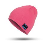 CaCaCook Bluetooth Beanie Şapka Kulaklıklar Şarj Edilebilir Bere Şapka Dahili Mikrofon Stereo Hoparlörler Sonbahar Kış Sıcak Örgü Şapka Noel Doğum Günü Hediyeleri Erkekler Kadınlar Gençler için