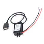 CaCaCook DC-DC 12V 5V 3A USB Dönüştürücü Güç Kaynağı Modülü Dönüştürücü Seyahat Dönüştürücü