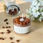Cacagift Design Coffee Bloom ( Kahve Çiçeği) Kokulu Mum – Kahve Aromalı El Yapımı Mum 1 Adet - 2 Adet