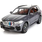 Cacao 1:24 Bmw X5 Suv Model Araba Oyuncak Için Uyumlu, Çinko Alaşım Geri Çekin Oyuncak Araba Çocuklar Için Ses ve Işık ile Erkek Kız Hediye (Gri)1 (Yurt Dışından) - Renkli
