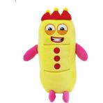 Cacao 23CM Paw Patrol Film Hayvan Peluş Oyuncak Modeli Skye Zuma Marshall Moloz Kaya Kovalamacası (Yurt Dışından) - Sarı