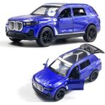 Cacao Alaşım Off-Road Araba Modeli Çocuk Oyuncak Araba Süsleri (Bao M-X7-Mavi [sessiz Işık, 12CM, Üç Kapı])1 (Yurt Dışından)