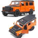 Cacao Alaşım Off-Road Araba Modeli Çocuk Oyuncak Araba Süsü (Road H Guard-Turuncu [sessiz Işık, 12CM, Üç Kapı])1 (Yurt Dışından)
